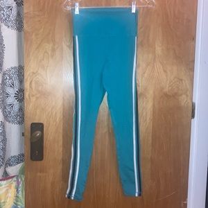 Neon Blue Glyder Leggings Athletic - Size S